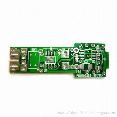 PCB Connector with Immersion Silver Surface Treatment and 0.2mm Minimum Finish Hole Diameter